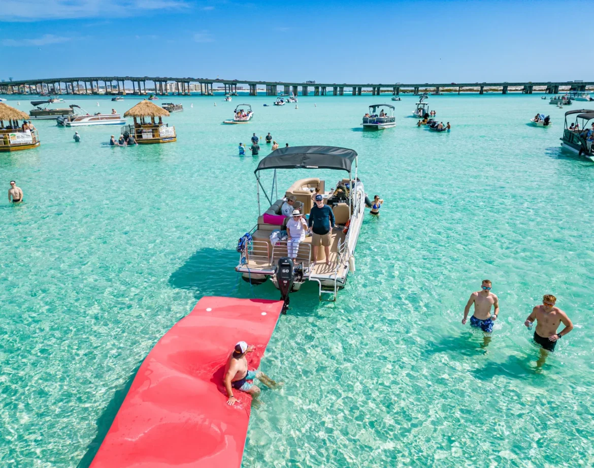 How To Reach Crab Island Your Ultimate Guide Knt Rentals Destin Beach Vacation 1181